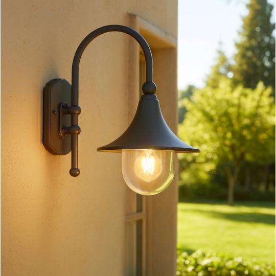 kulteri lampa barna aluminium rozsdamentes kulteri falikar mediterran klasszikus country terasz lampa kerti vilagitas.jpg